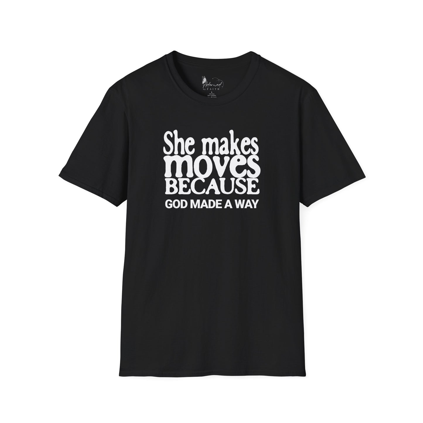 She Makes Moves Tee
