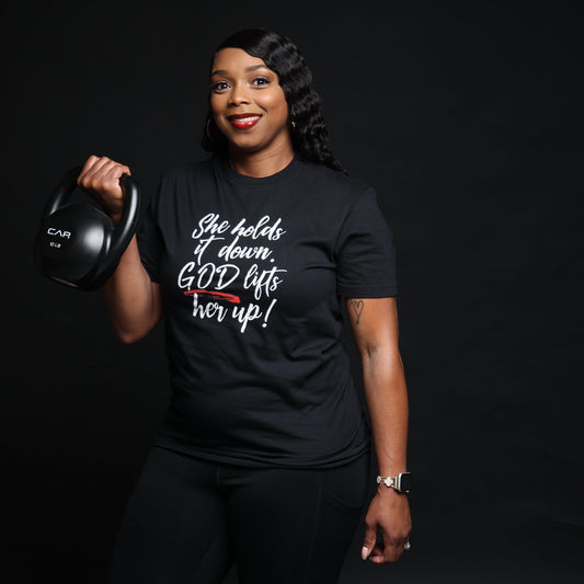 She Holds It Down Tee