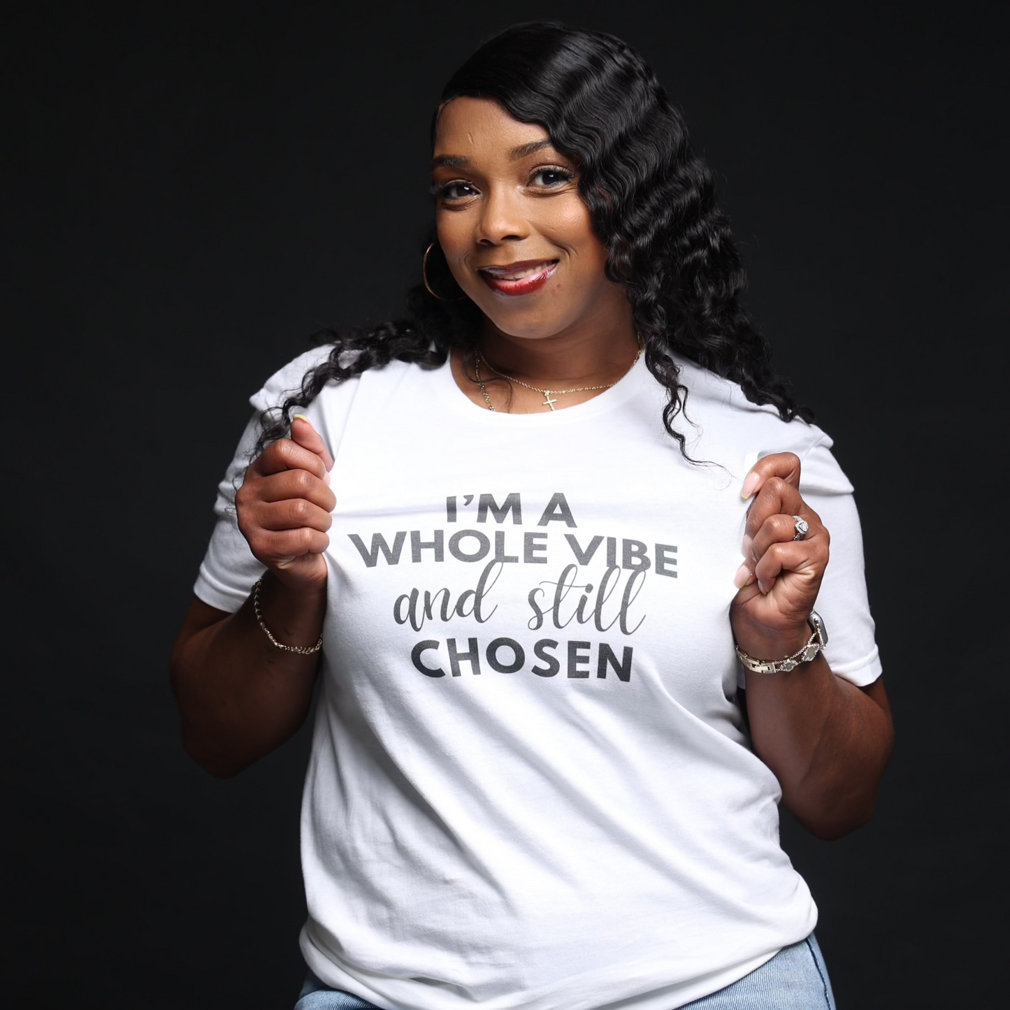 I'm a Vibe and Chosen Tee